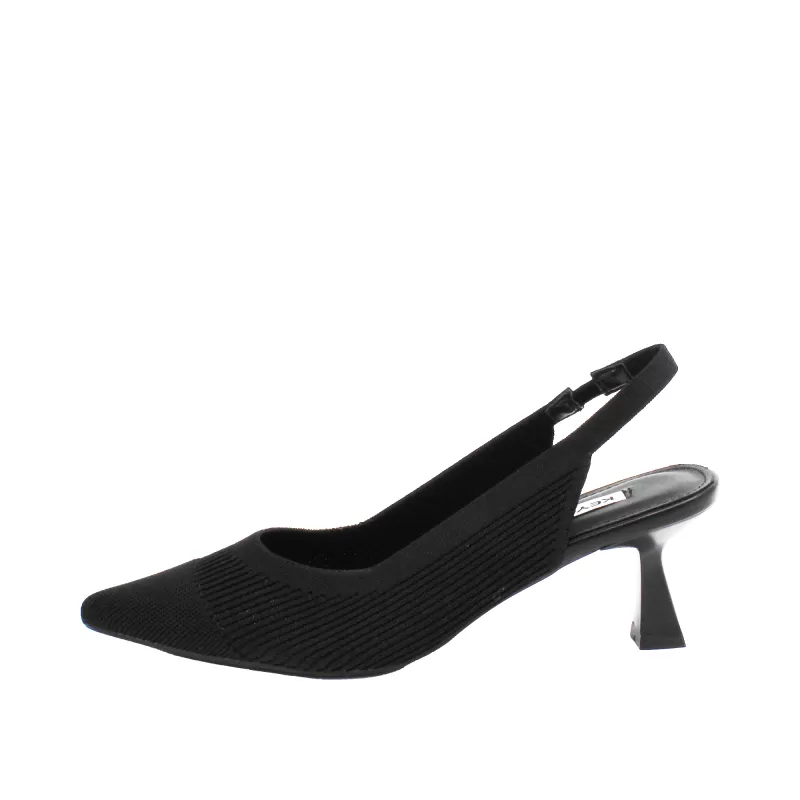 KEYS - Decolletté scianel nera in tessuto - 10770