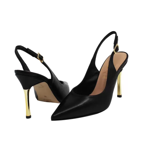 Scarpa decollette chanel nera 2
