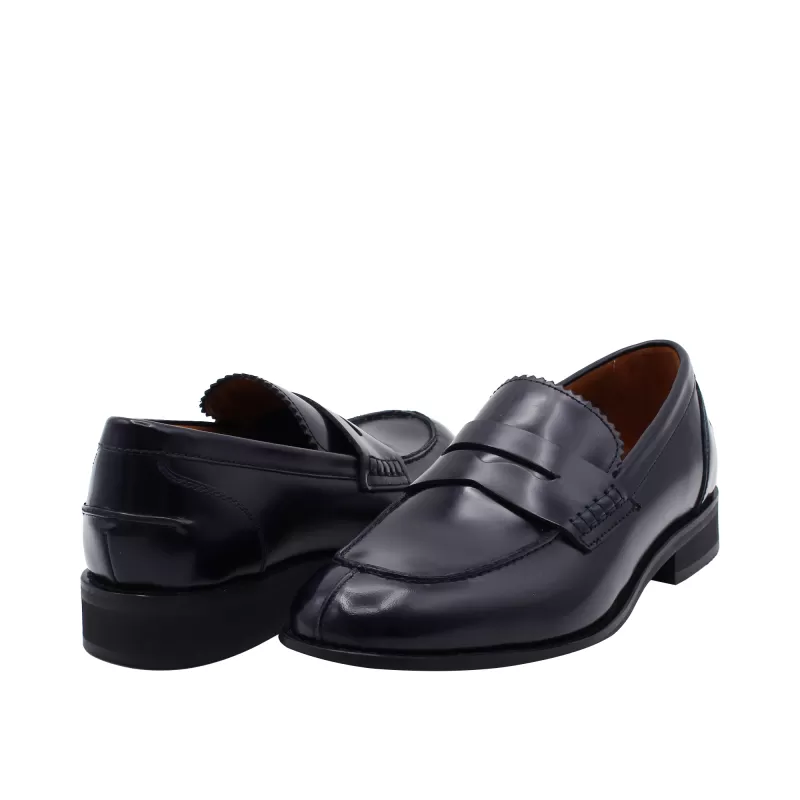 OSEY - Mocassino blu - mo0037