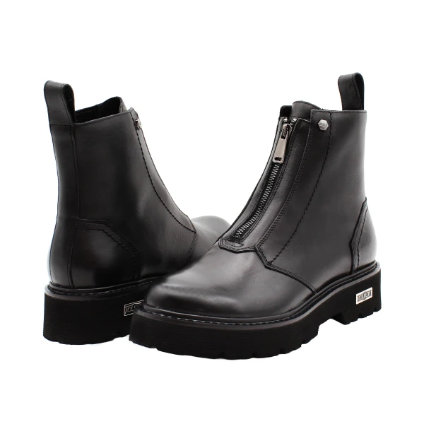 CULT - Stivaletto nero con zip centrale - clm431300