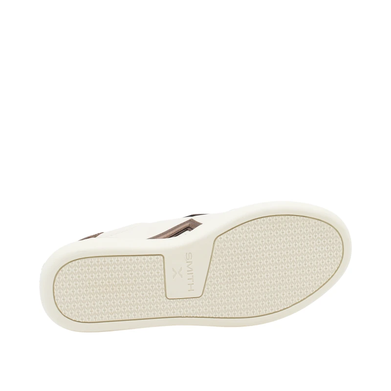 SMITH X - Sneakers bianca e bronzo - sxbcocw9554
