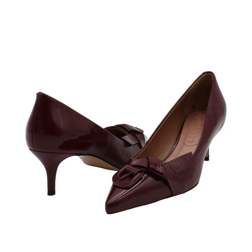 VICENZA - Decollete' bordeaux - 11284 2