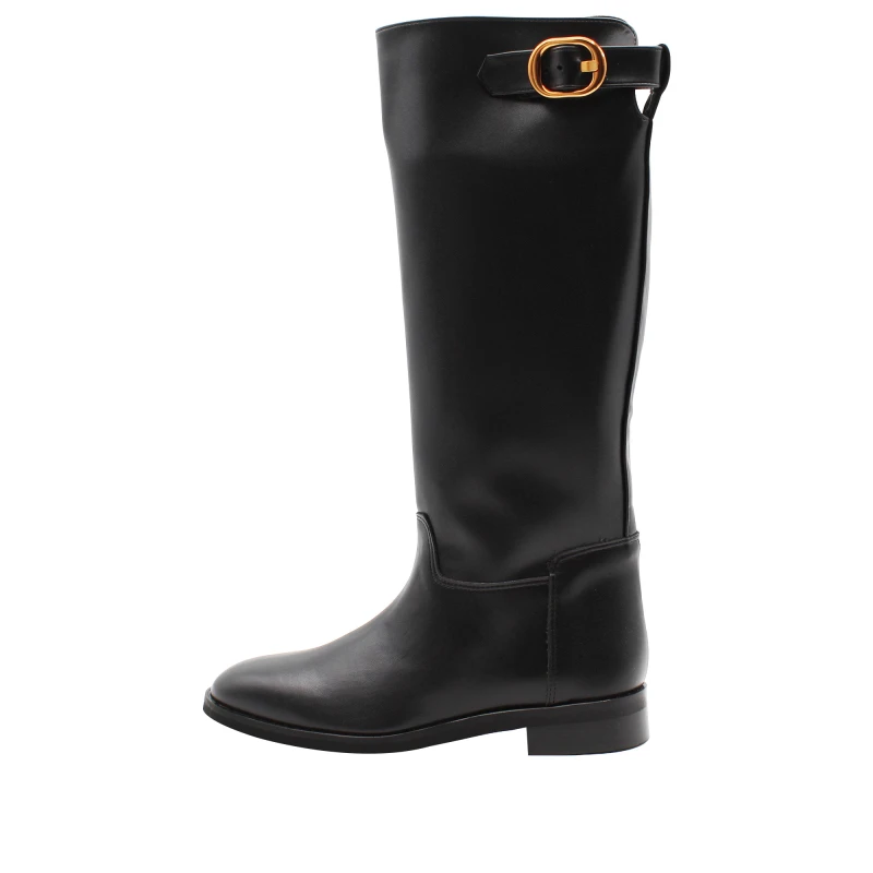 NACREE - Stivale nero con fibbia - 6328001