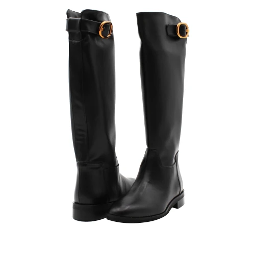 NACREE - Stivale nero con fibbia - 6328001 2
