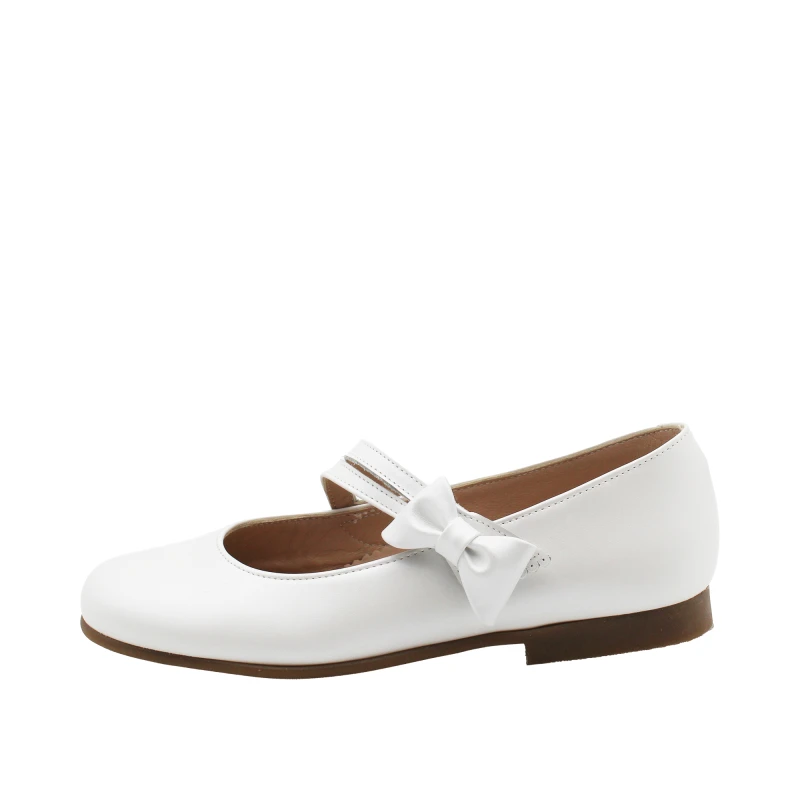 PANYNO - Ballerina bianca con fiocco - f2010