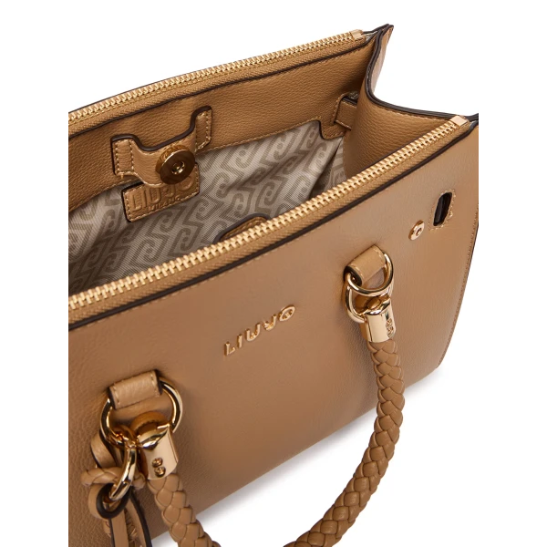 LIU JO - Borsa cammello con manici - aa6069e1012-00070