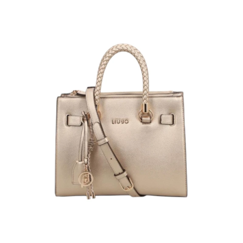 LIU JO - Borsa oro con manici - aa6069e1012-90048