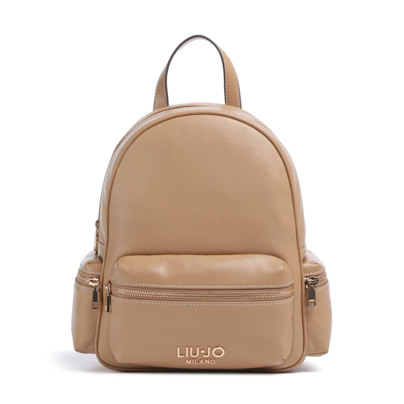 LIU JO - Zaino con tasche cammello - aa6136e1012-00070