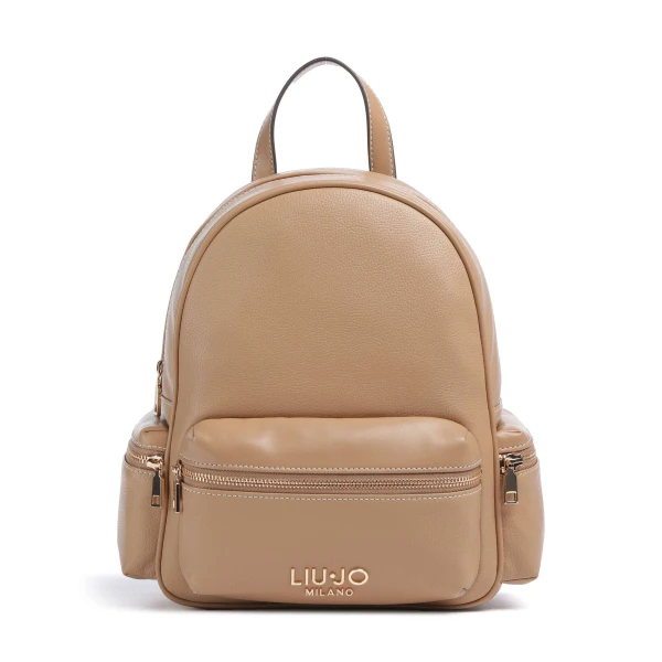 LIU JO - Zaino con tasche cammello - aa6136e1012-00070