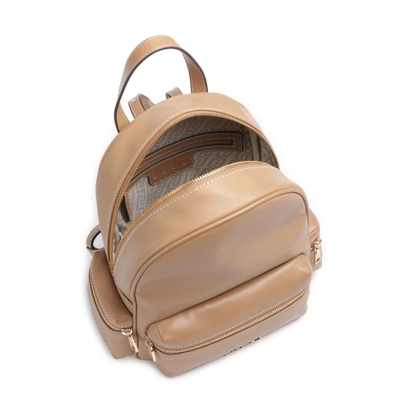 LIU JO - Zaino con tasche cammello - aa6136e1012-00070