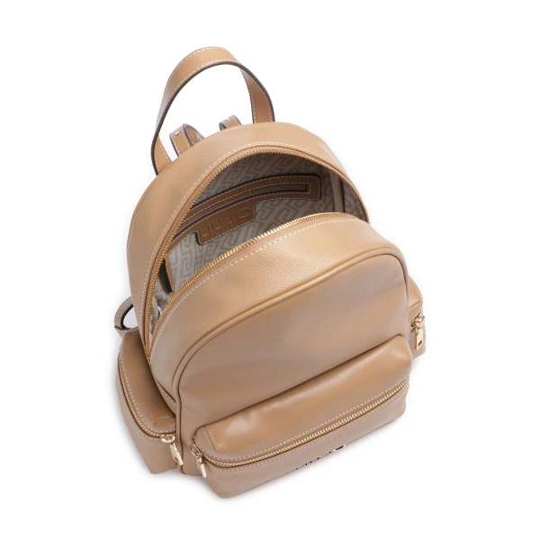 LIU JO - Zaino con tasche cammello - aa6136e1012-00070