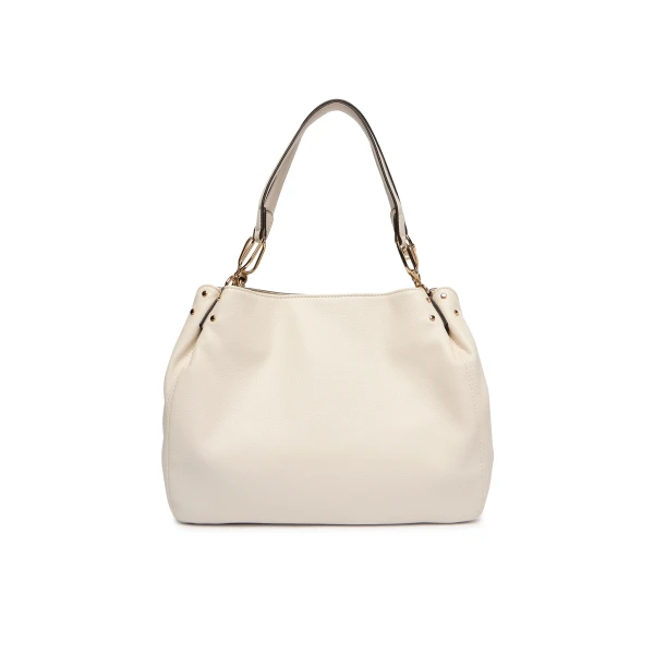 LIU JO - Borsa crema con manici - aa6185e1012-x0459