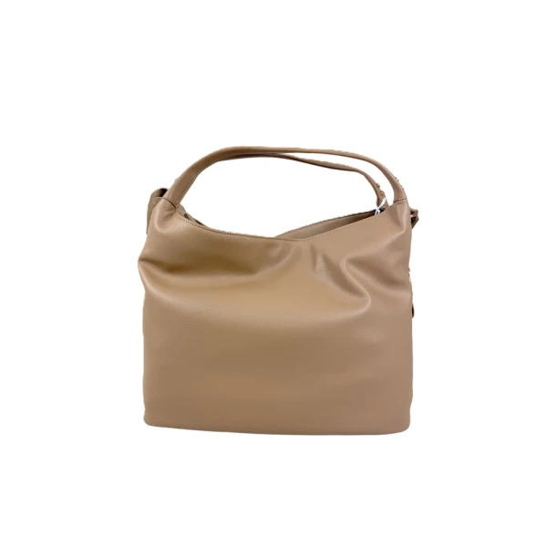 LIU JO - Borsa cammello logata con manici - aa6057es026-00070