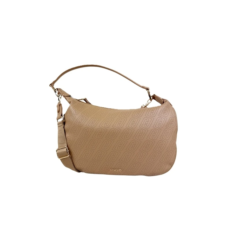 LIU JO - Borsa cammello con zip - aa6134es026-00070