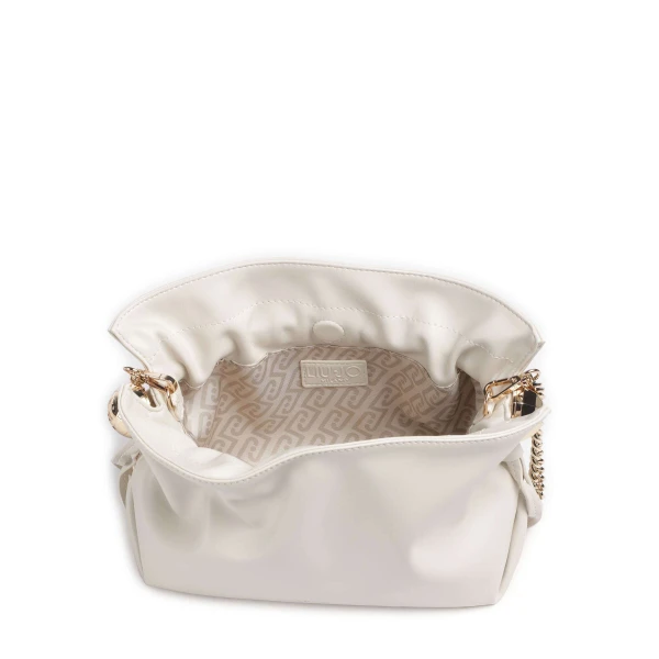 LIU JO - Borsa crema con borchie - aa6099e0958-x0459