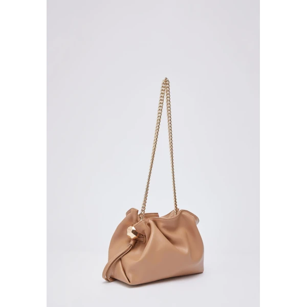 LIU JO - Borsa cammello con borchie - aa6099e0958-00070