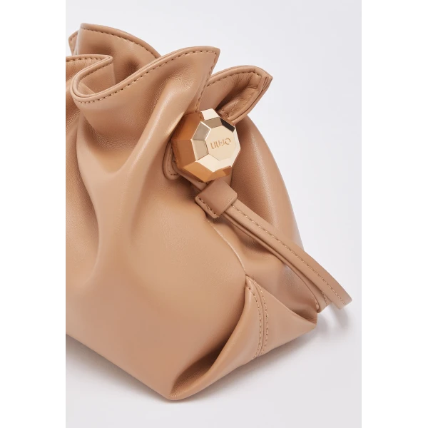 LIU JO - Borsa cammello con borchie - aa6099e0958-00070