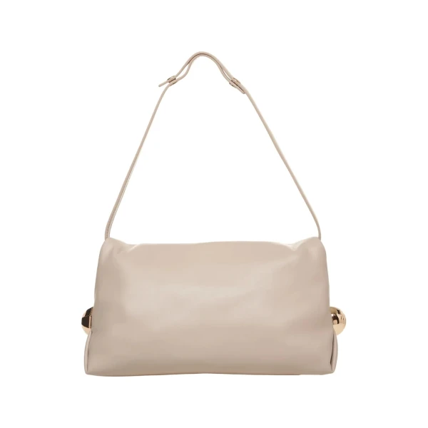 LIU JO - Borsa crema con borchia laterale - 