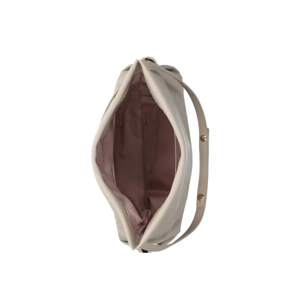 LIU JO - Borsa crema con borchia laterale - 