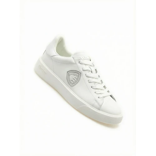 BLAUER - Sneakers bianca con logo - s6buck07/lea 2