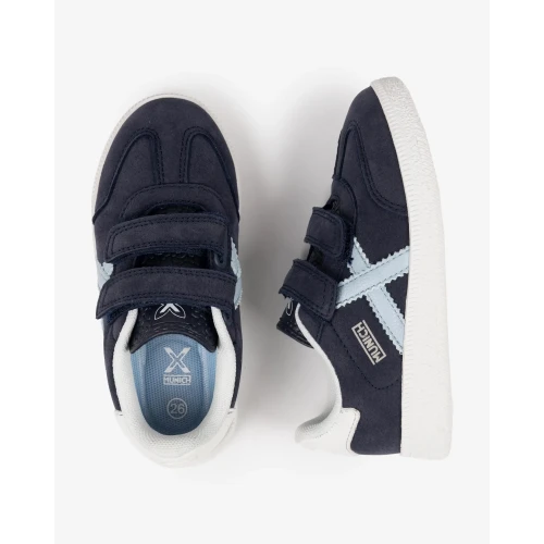 MUNICH - Smeakers blu con velcro - 8032020 2