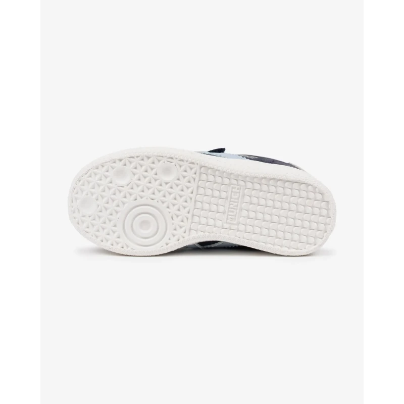 MUNICH - Smeakers blu con velcro - 8032020