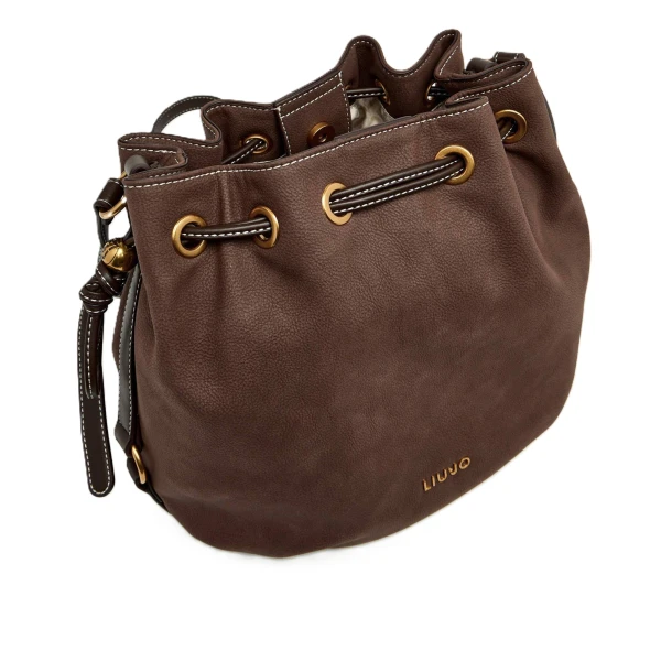 LIU JO - Borsa secchiello marrone - aa6085e1116-71409