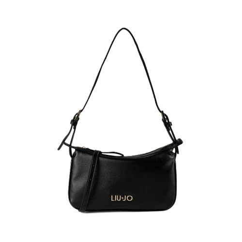 LIU JO - Borsa nera con logo - 