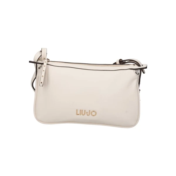 LIU JO - Borsa crema con logo - 