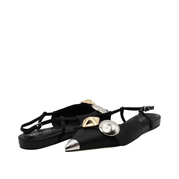 APEPAZZA - Decollete' slingback con puntale - 