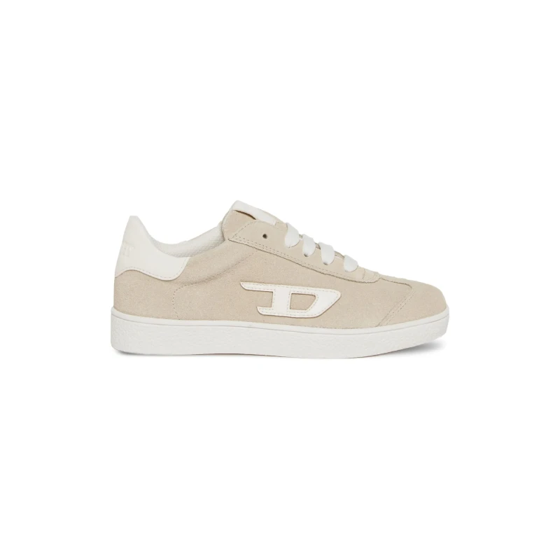 DIESEL - Sneakers beige e bianca - bc1056kf005 s-cougaz