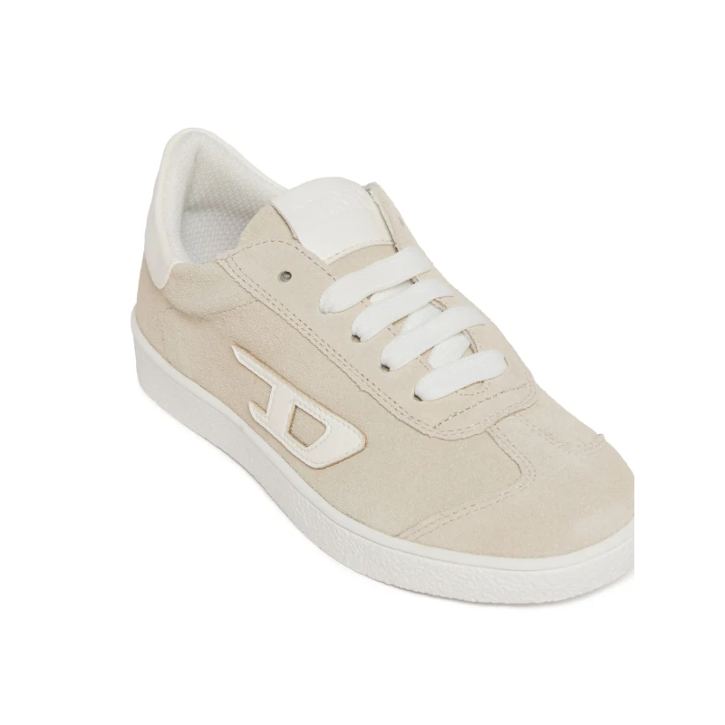 DIESEL - Sneakers beige e bianca - bc1056kf005 s-cougaz