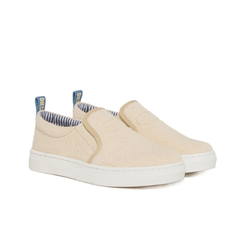DIESEL - Sneakers slipon beige - bc1058kf007 s-slipgab