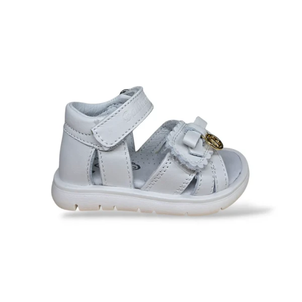 BALDUCCI - Sandalo bianco con fiocco - cita7344