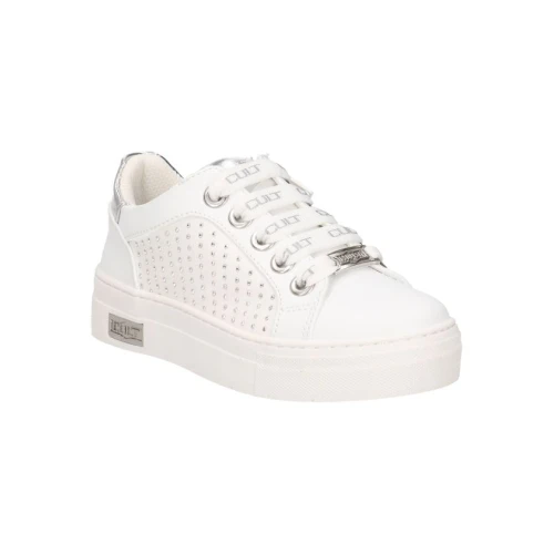CULT - Sneakers bianca con microborchie - t-502