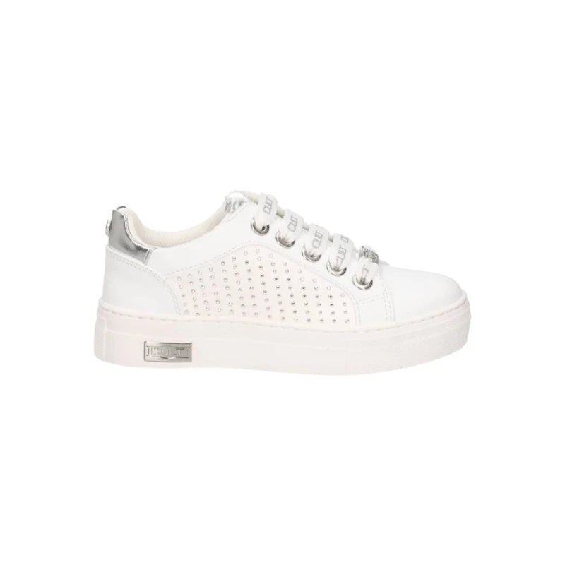CULT - Sneakers bianca con microborchie - t-502
