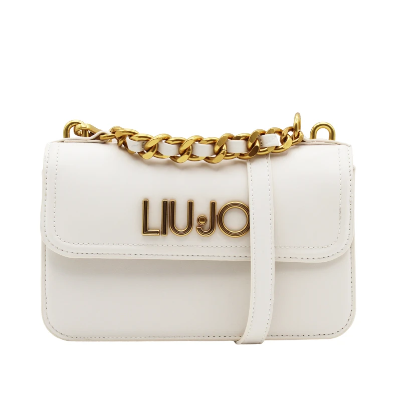 LIU JO - Borsa crema con logo - aa6121e0958-x0459