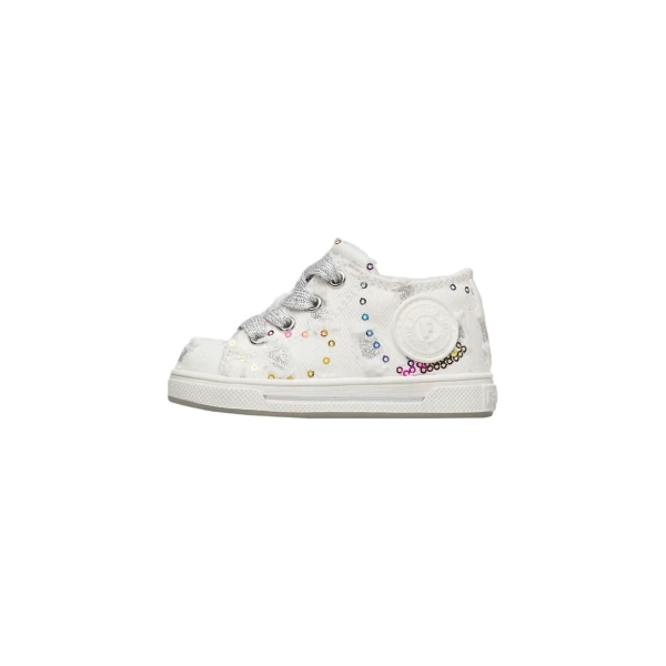 FALCOTTO - Sneakers bianca con paillettes - 0012019053-37-2n86-
