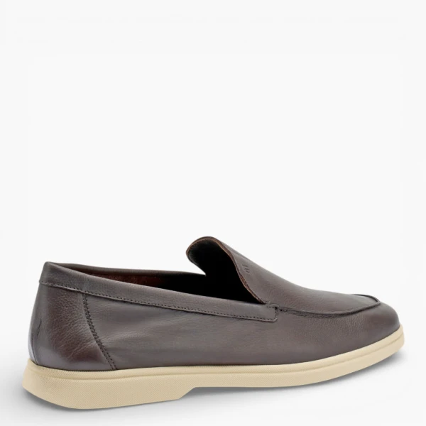 FRAU - Mocassino marrone in pelle - 