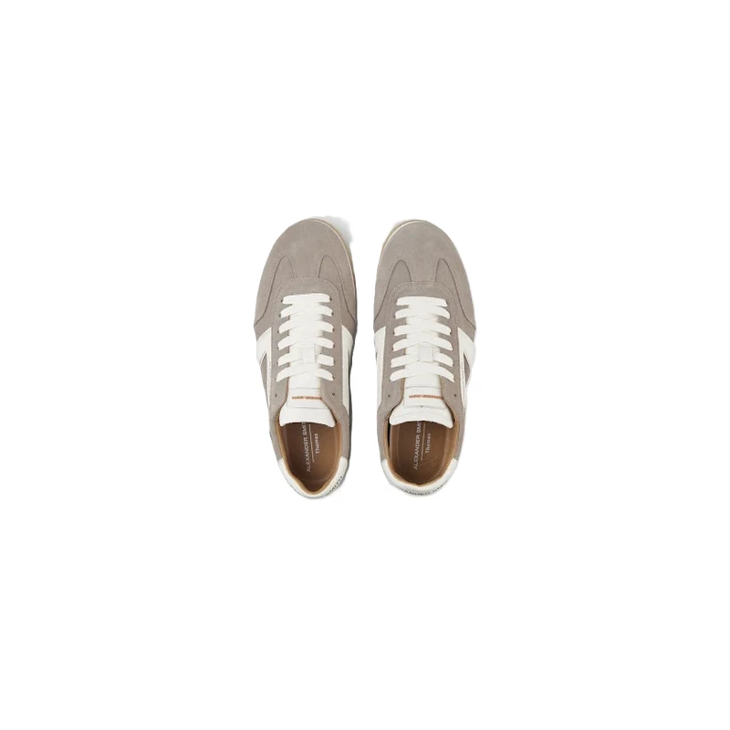 ALEXANDER SMITH - Sneakers grigio e bianca in camoscio - tmm3350
