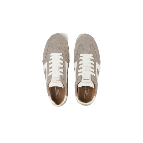 ALEXANDER SMITH - Sneakers grigio e bianca in camoscio - tmm3350