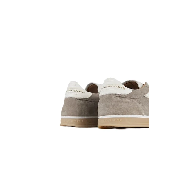 ALEXANDER SMITH - Sneakers grigio e bianca in camoscio - tmm3350