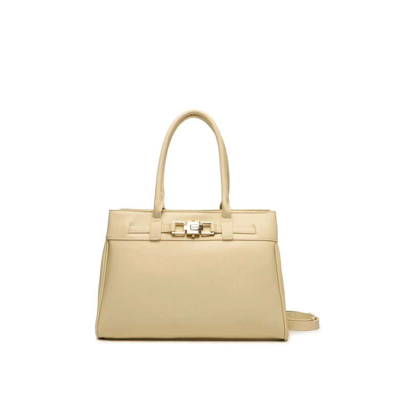 VALENTINO - Borsa beige con manici - vbs9qb01