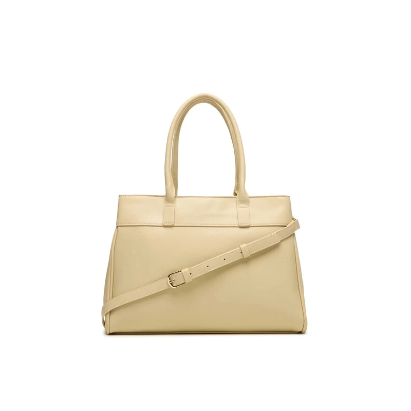 VALENTINO - Borsa beige con manici - vbs9qb01