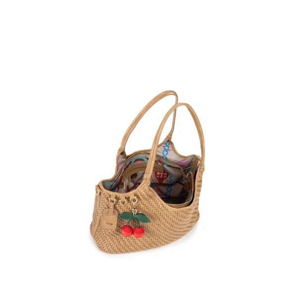 V73 - Borsa cuoio intrecciata - 73bs9o601