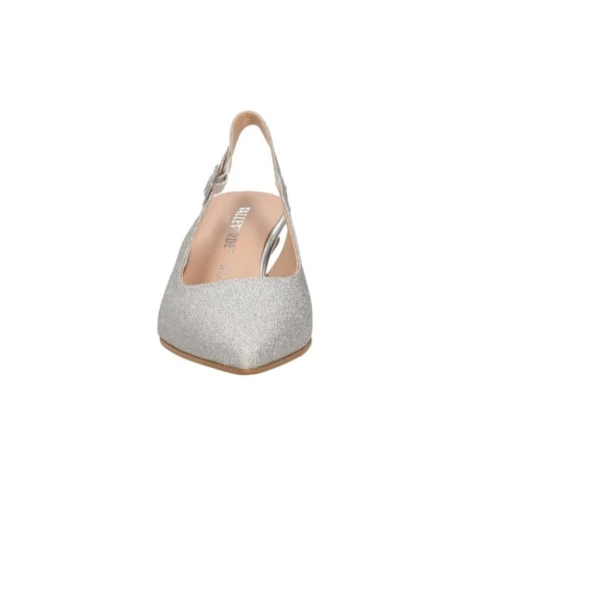 VALLEVERDE - Decollete slingback argento - 19040c