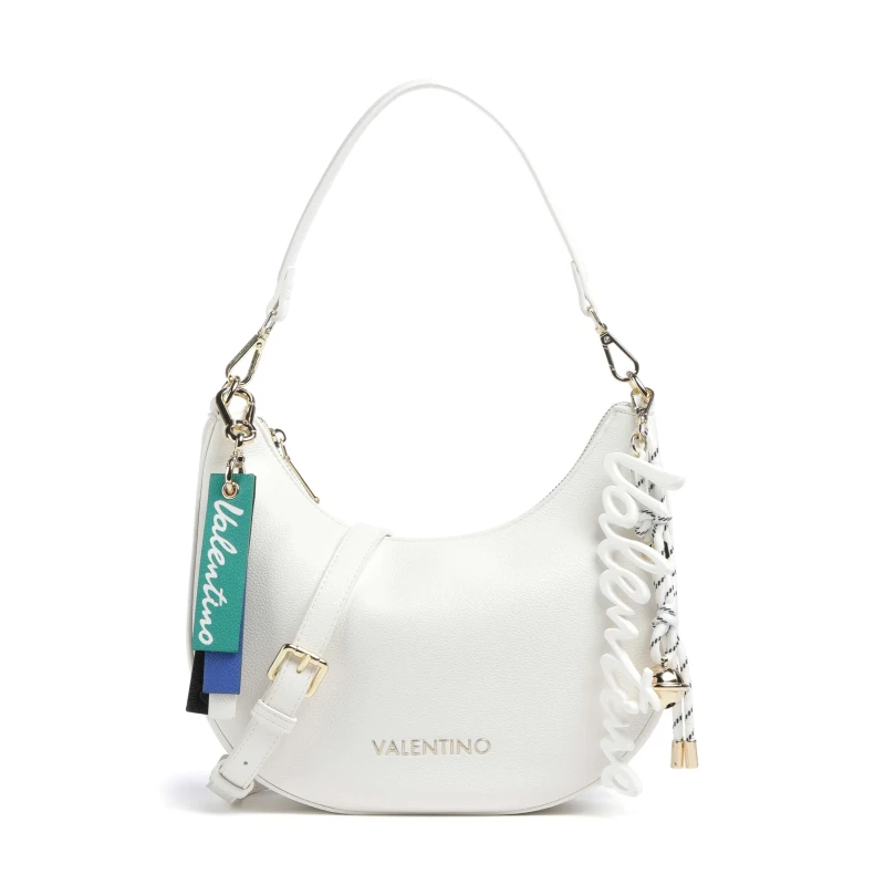 VALENTINO - Borsa bianca con charms - vbs9ui07
