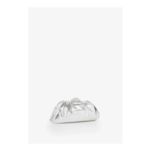 VALENTINO - Borsa argento con catena - vbs9ya17
