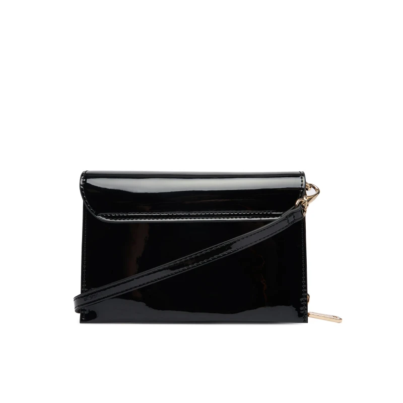 VALENTINO - Borsa nera in vernice - vbs9ie17