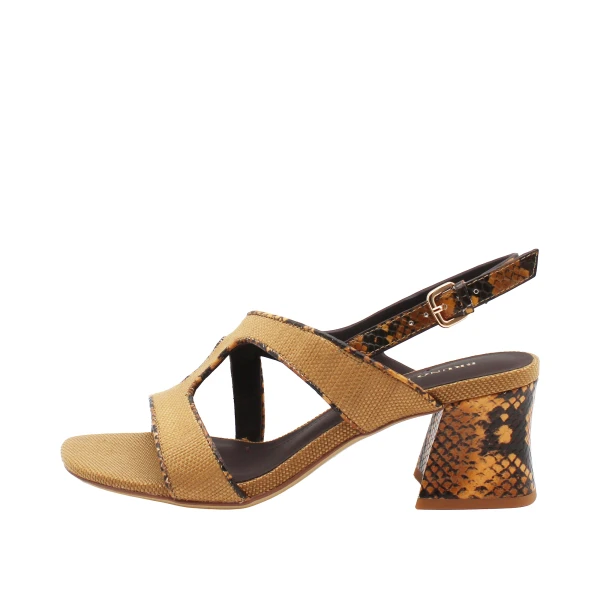 BRUNO PREMI - Sandali cuoio pitone - bn4405x